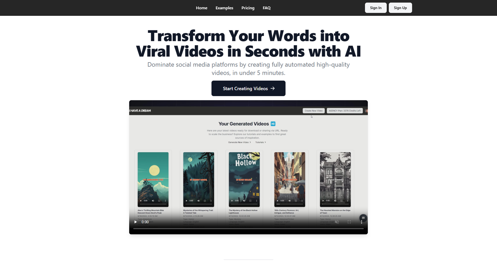 I Have a Dream — интерфейс нейросети I Have a Dream — интерфейс нейросети