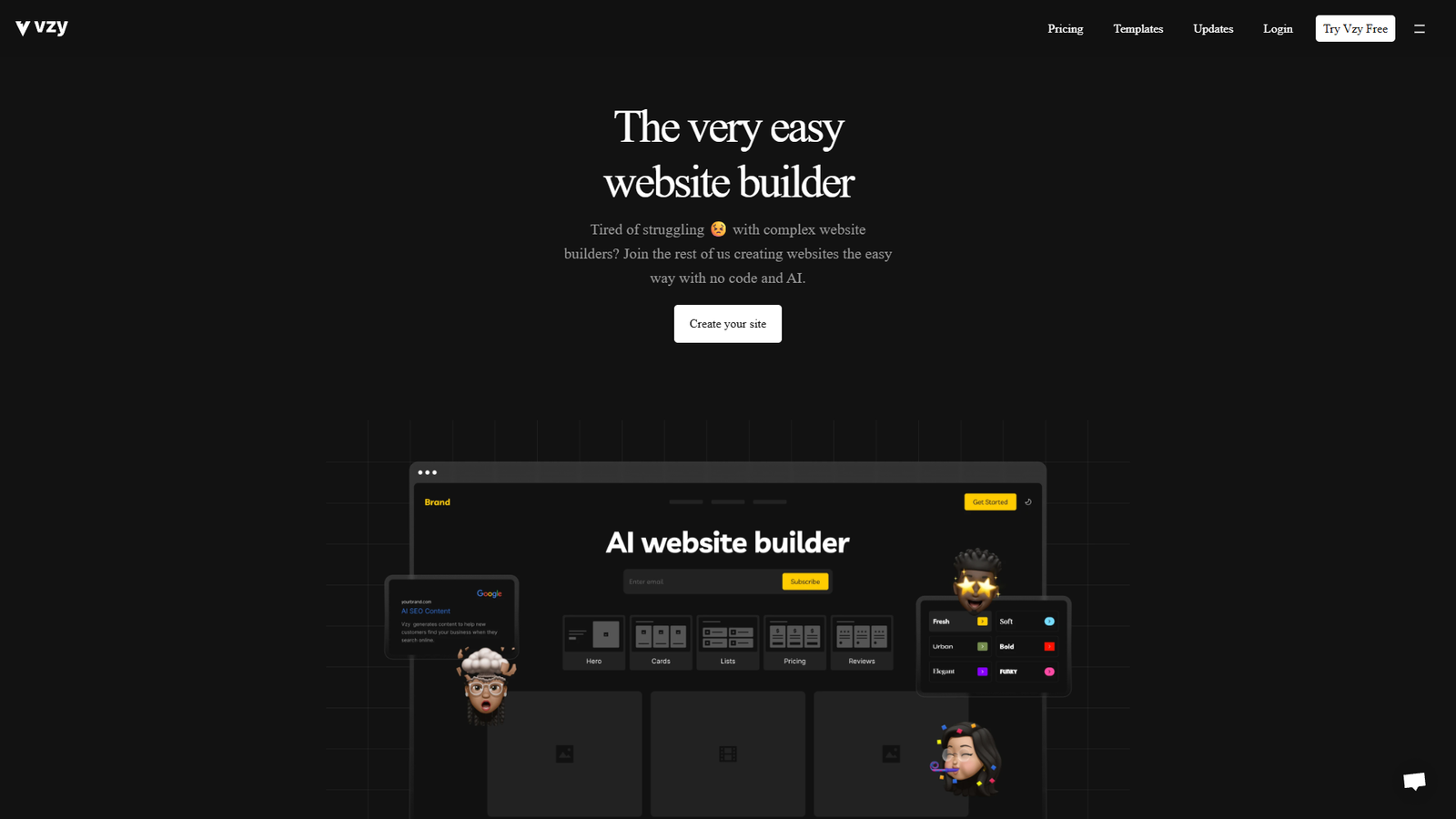 Vzy — интерфейс нейросети Vzy — интерфейс нейросети
