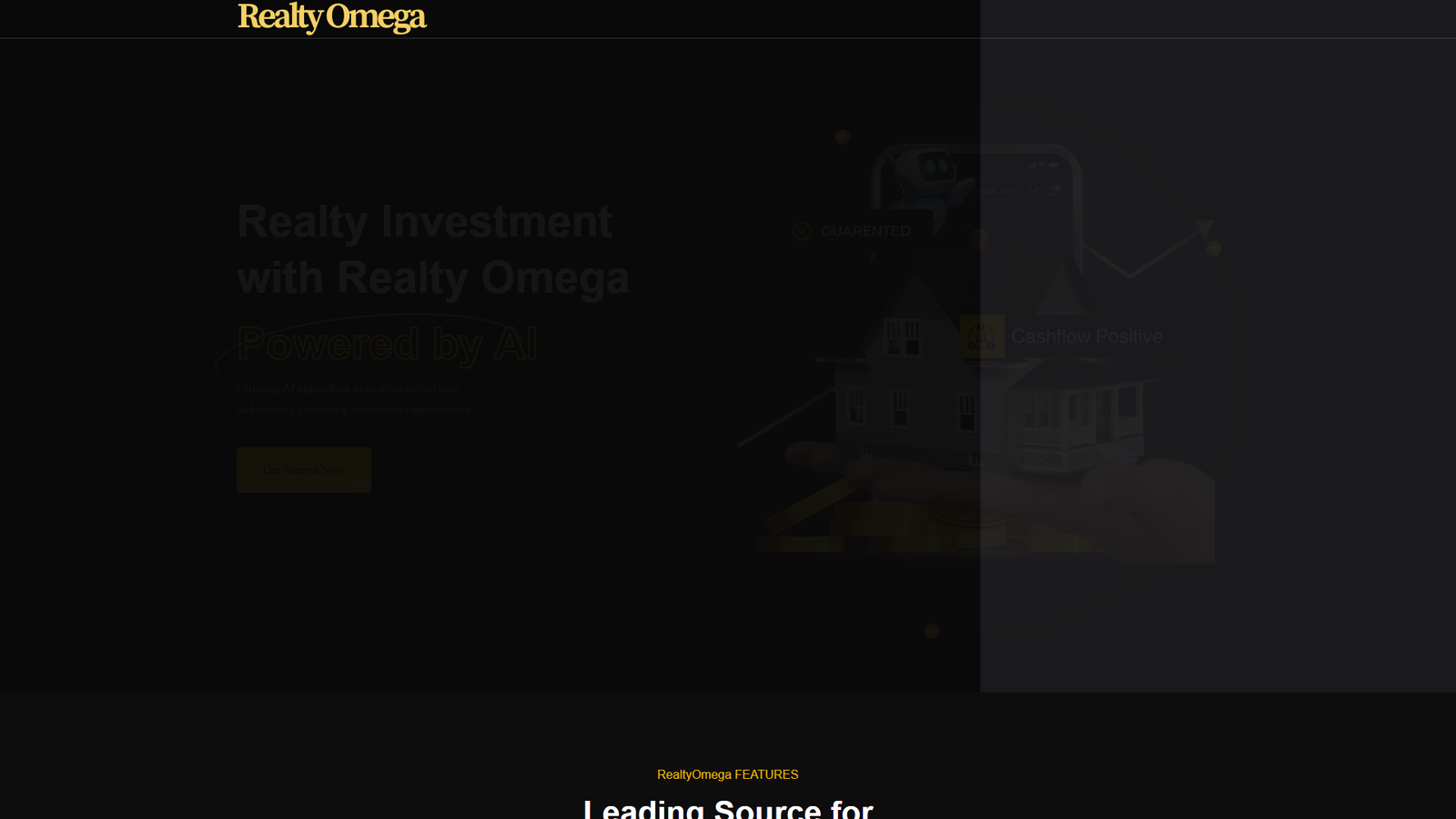 RealtyOmega — интерфейс нейросети RealtyOmega — интерфейс нейросети