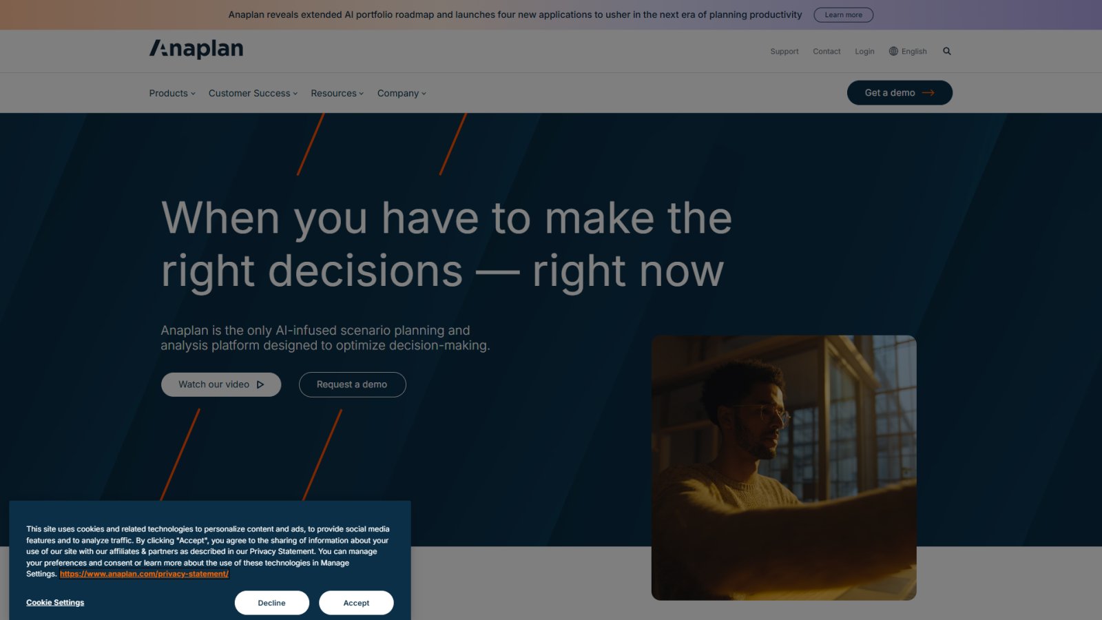 Anaplan нейросеть Главная страница