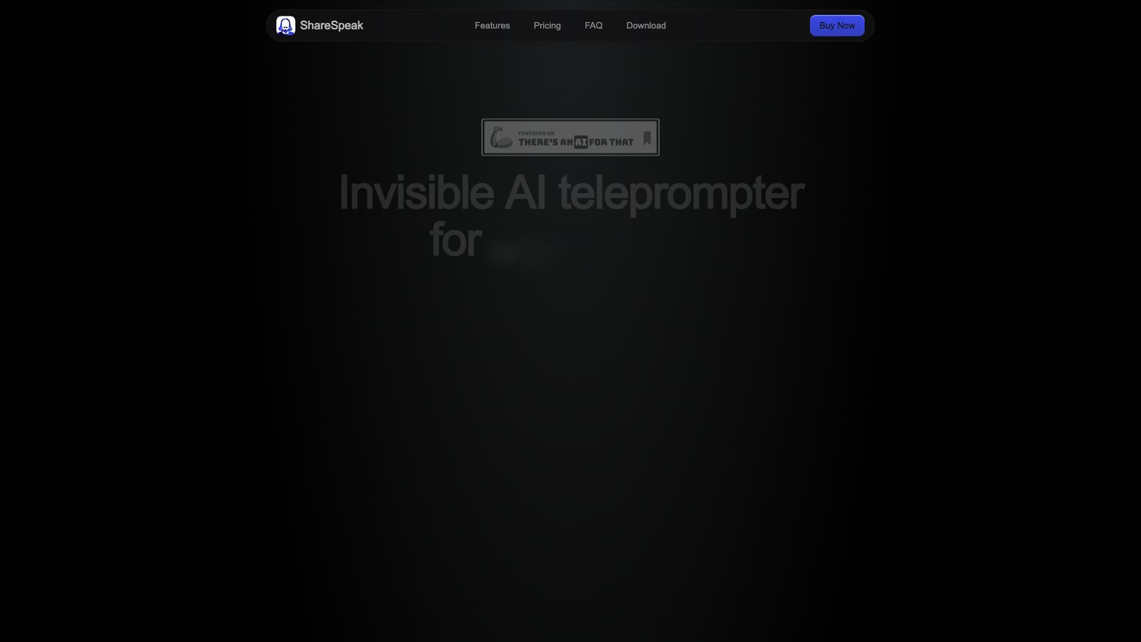 ShareSpeak — интерфейс нейросети