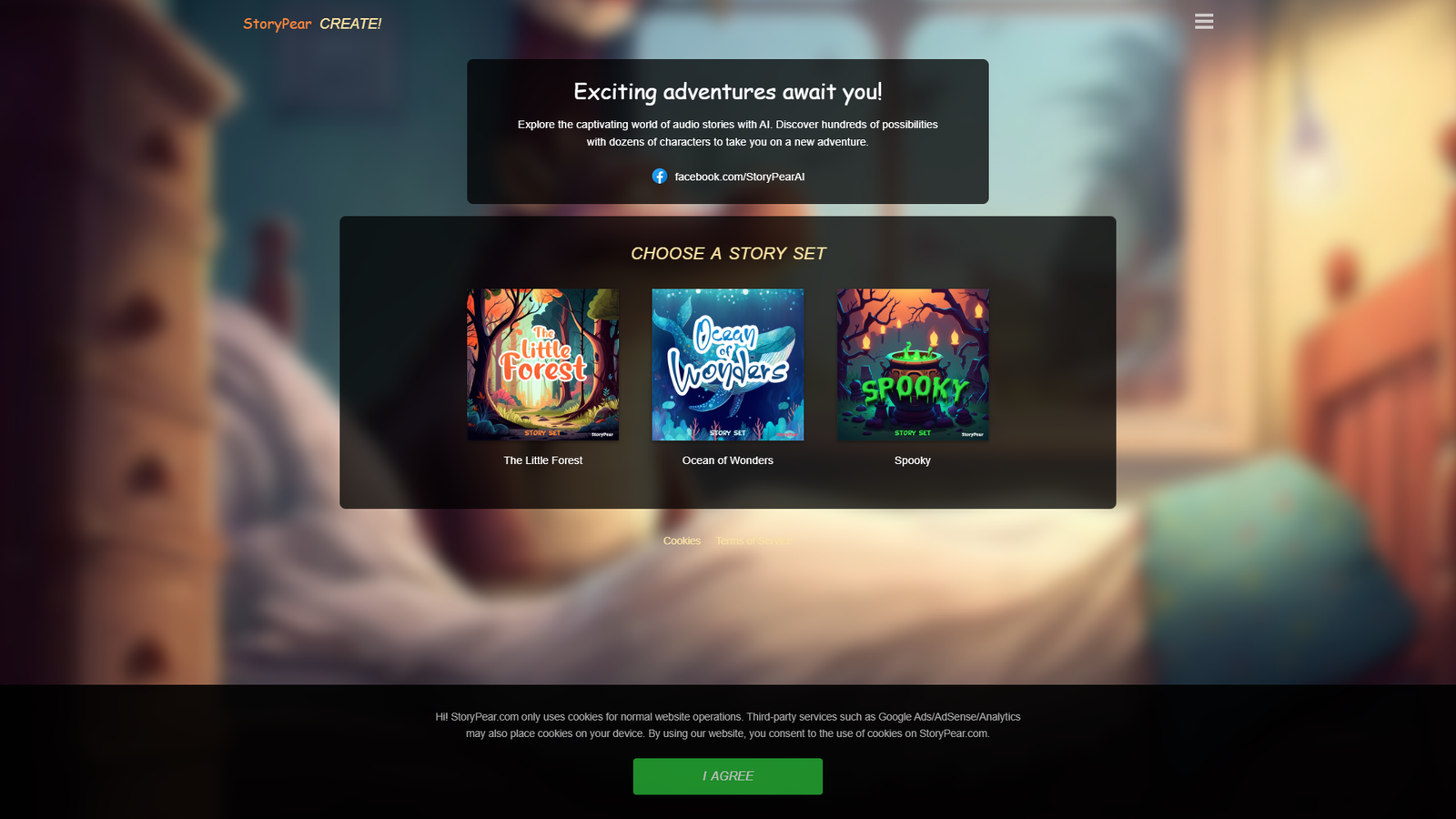 StoryPear — интерфейс нейросети StoryPear — интерфейс нейросети