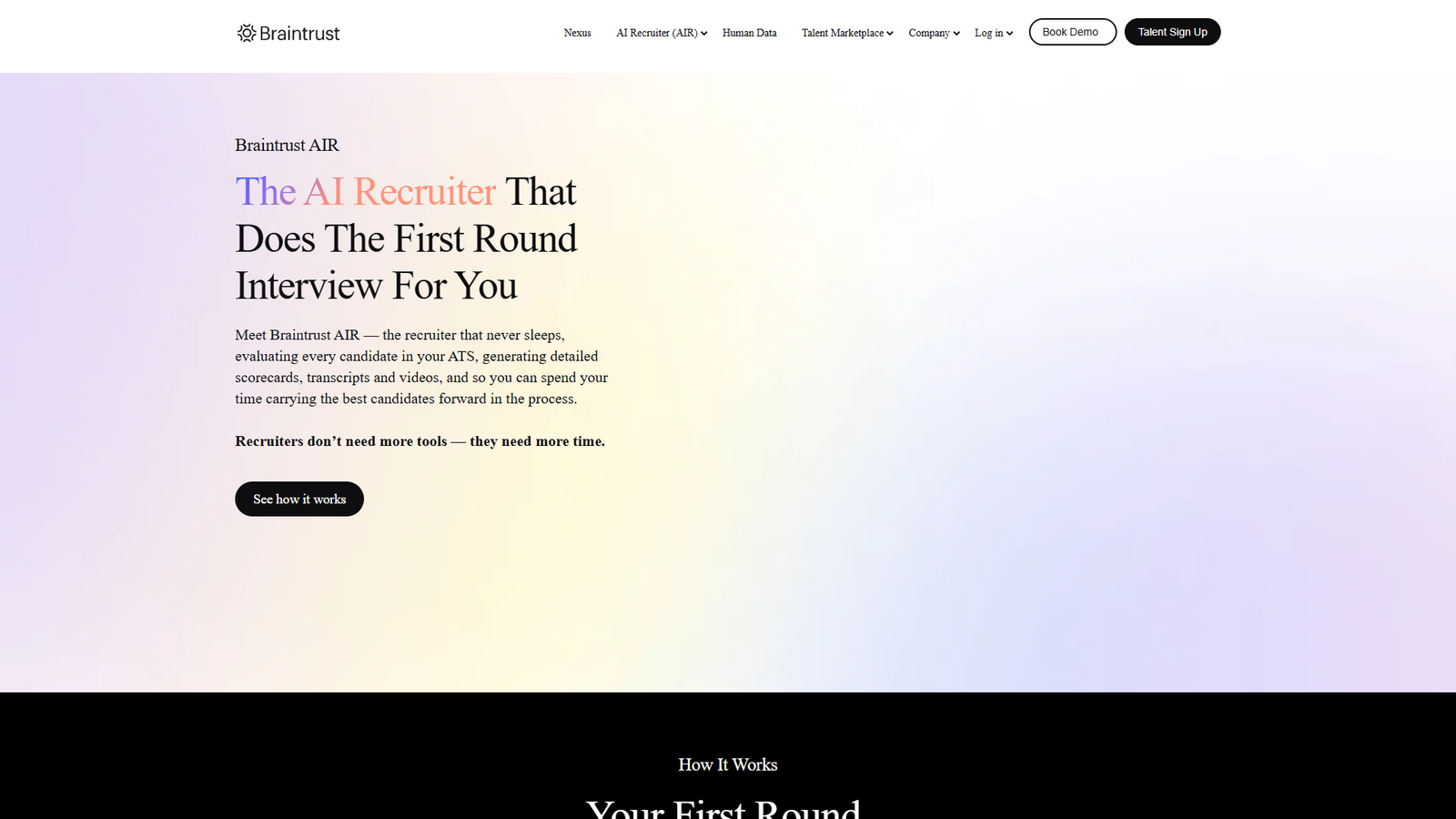 Braintrust AIR — интерфейс нейросети Braintrust AIR — интерфейс нейросети