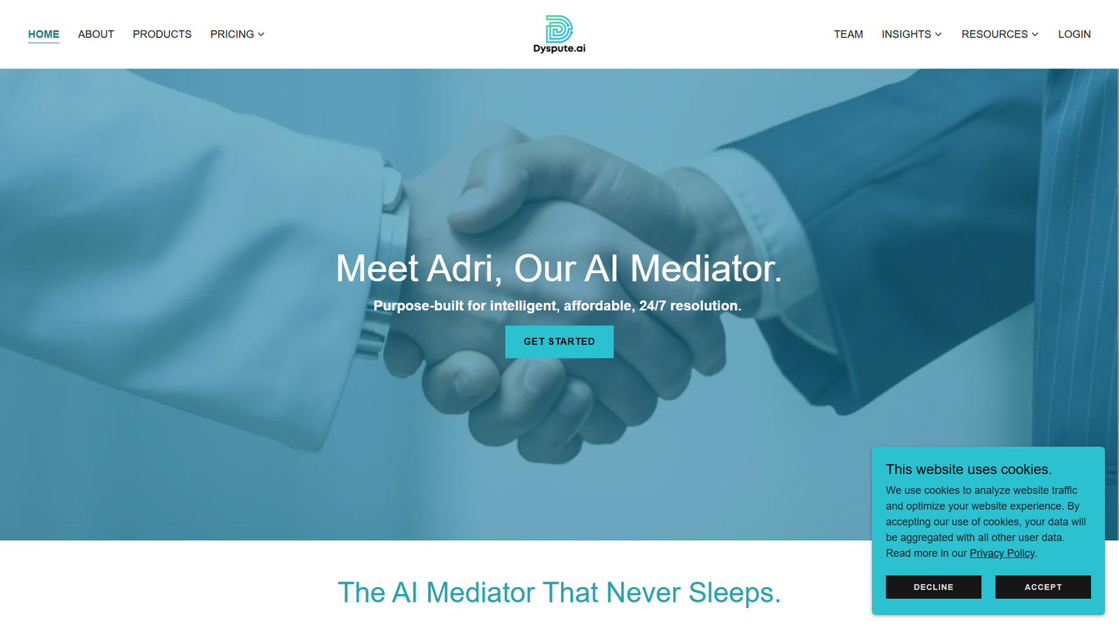 Dyspute.ai — интерфейс нейросети Dyspute.ai — интерфейс нейросети