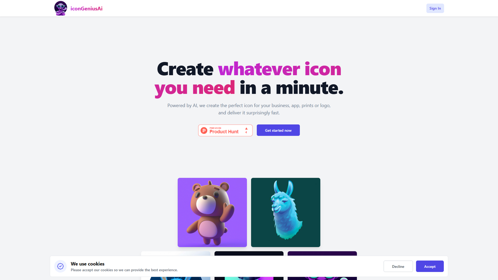 iconGeniusAi — интерфейс нейросети iconGeniusAi — интерфейс нейросети