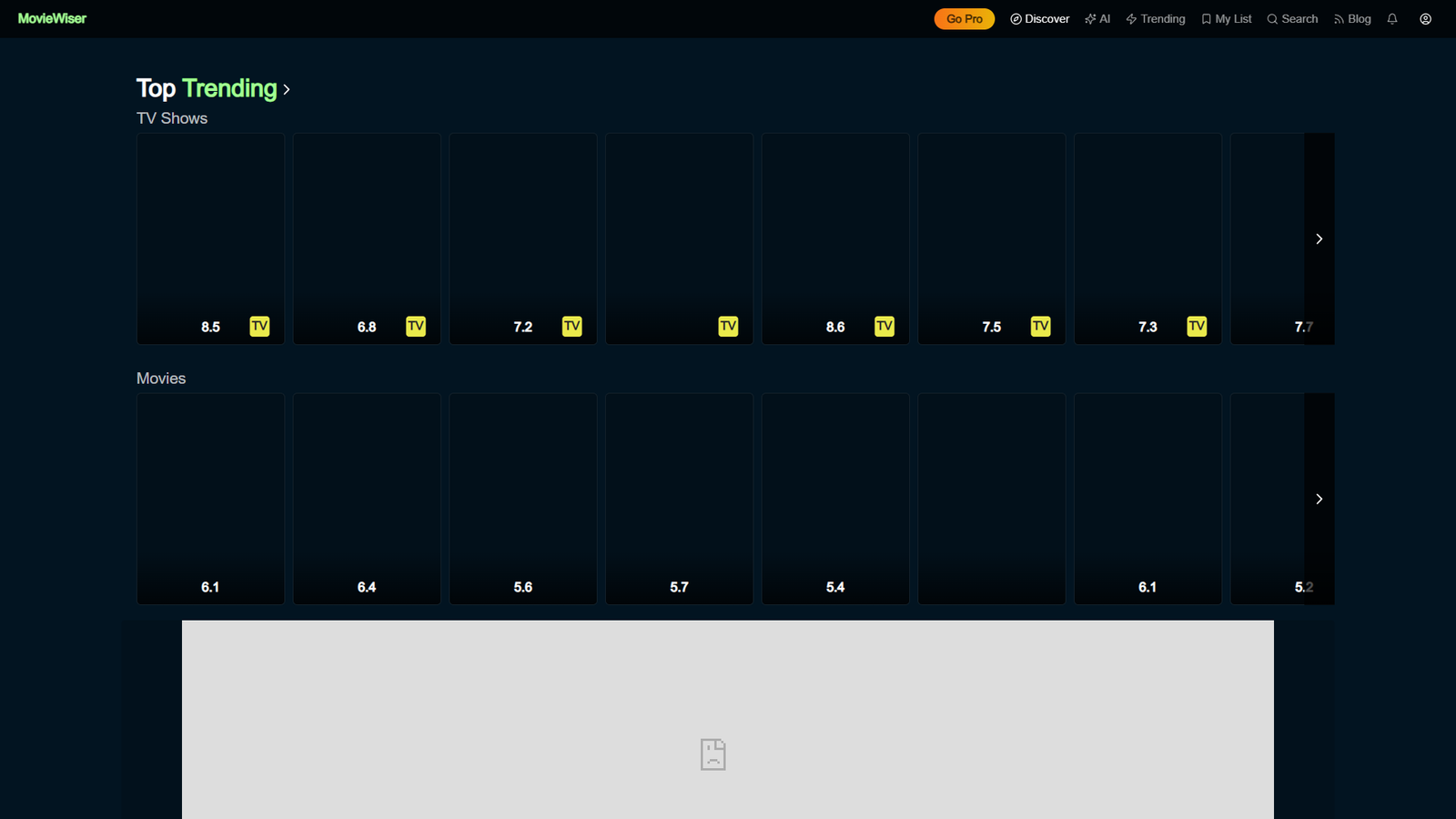 MovieWiser — интерфейс нейросети MovieWiser — интерфейс нейросети