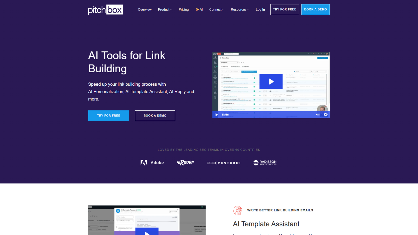 Pitchbox AI Tools for Link Building — интерфейс нейросети Pitchbox AI Tools for Link Building — интерфейс нейросети