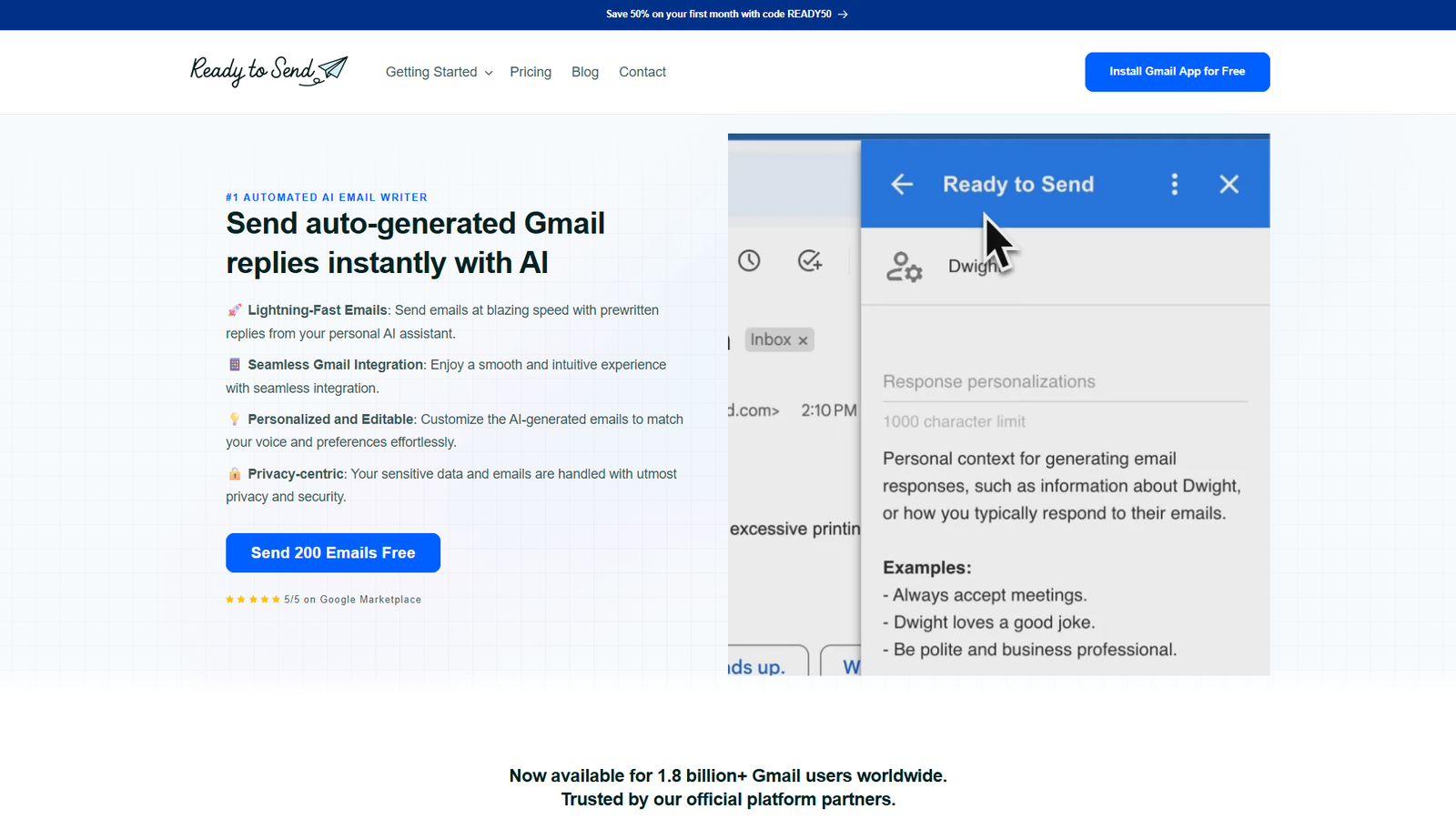 Ready to Send — интерфейс нейросети Ready to Send — интерфейс нейросети