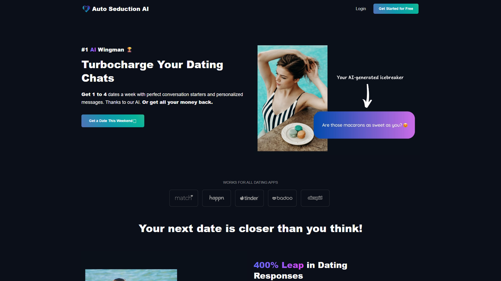 Auto Seduction AI — интерфейс нейросети Auto Seduction AI — интерфейс нейросети