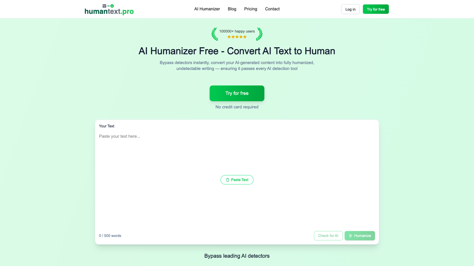 HumanText — интерфейс нейросети HumanText — интерфейс нейросети