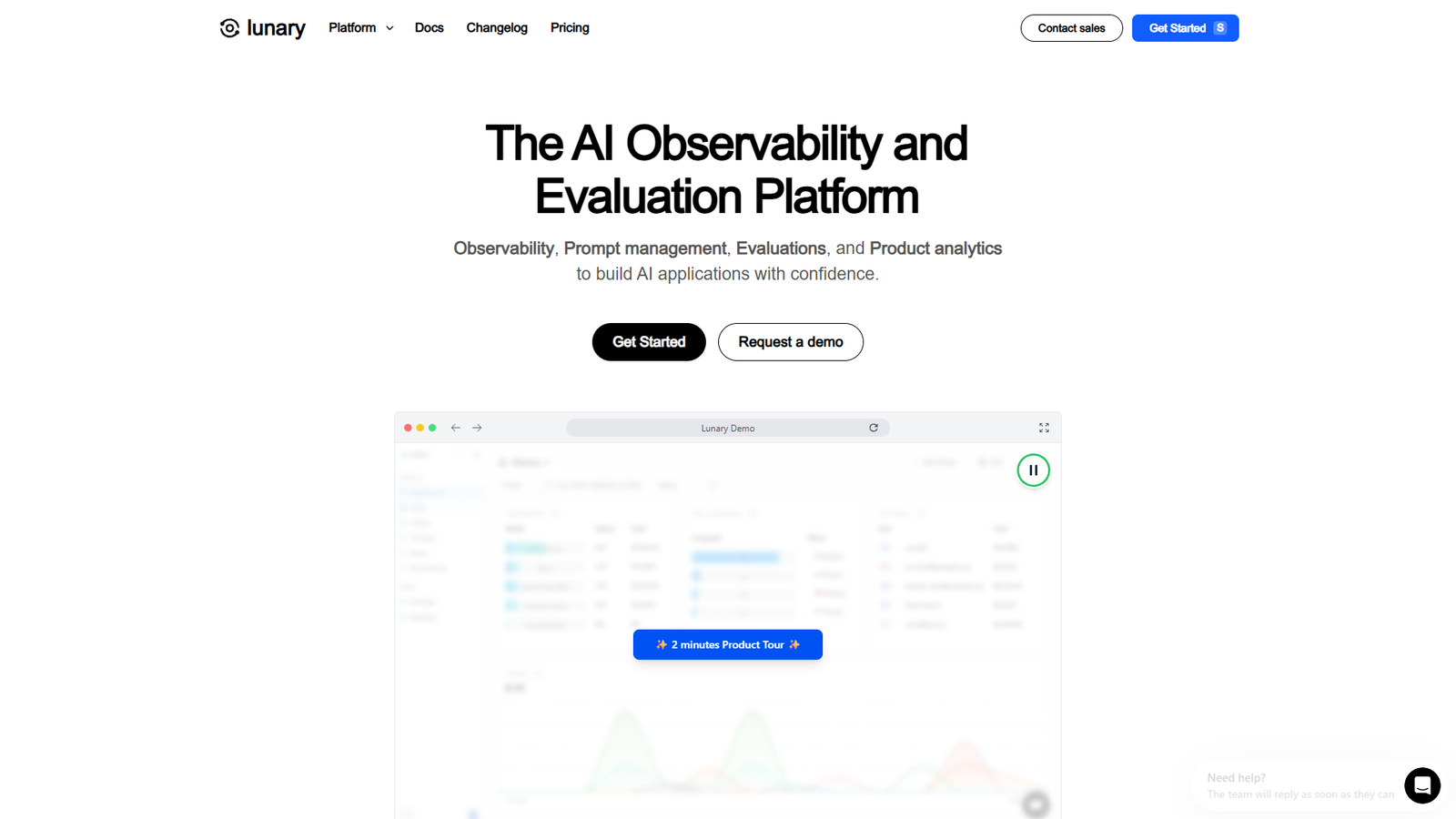 Lunary — интерфейс нейросети Lunary — интерфейс нейросети