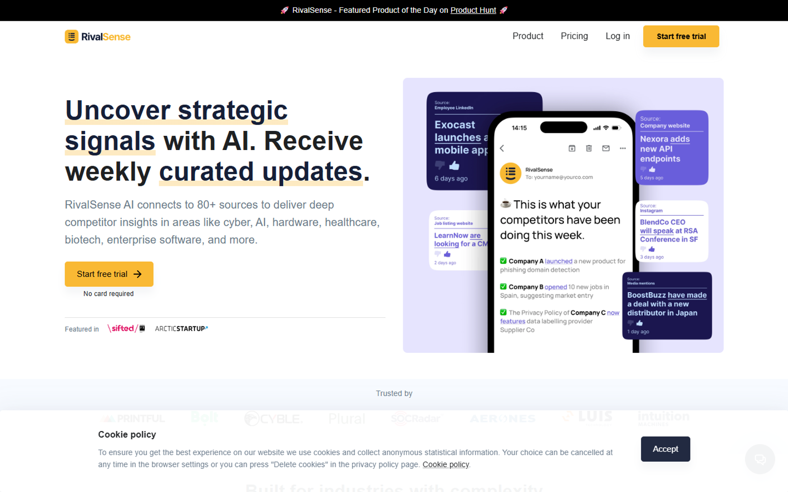 RivalSense — интерфейс нейросети RivalSense — интерфейс нейросети