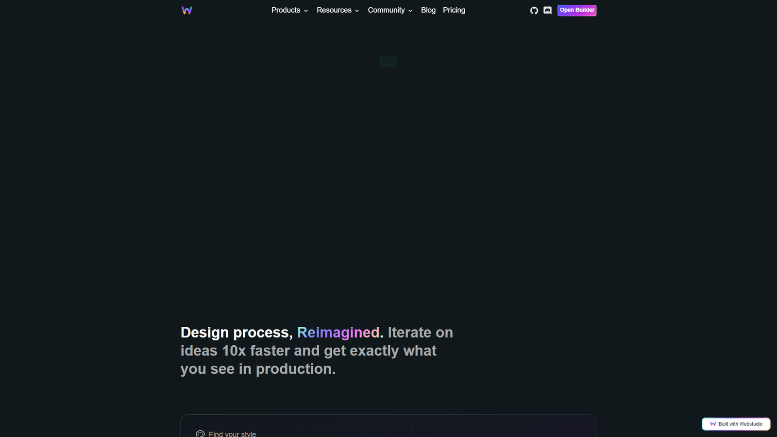 Webstudio Inception — интерфейс нейросети Webstudio Inception — интерфейс нейросети
