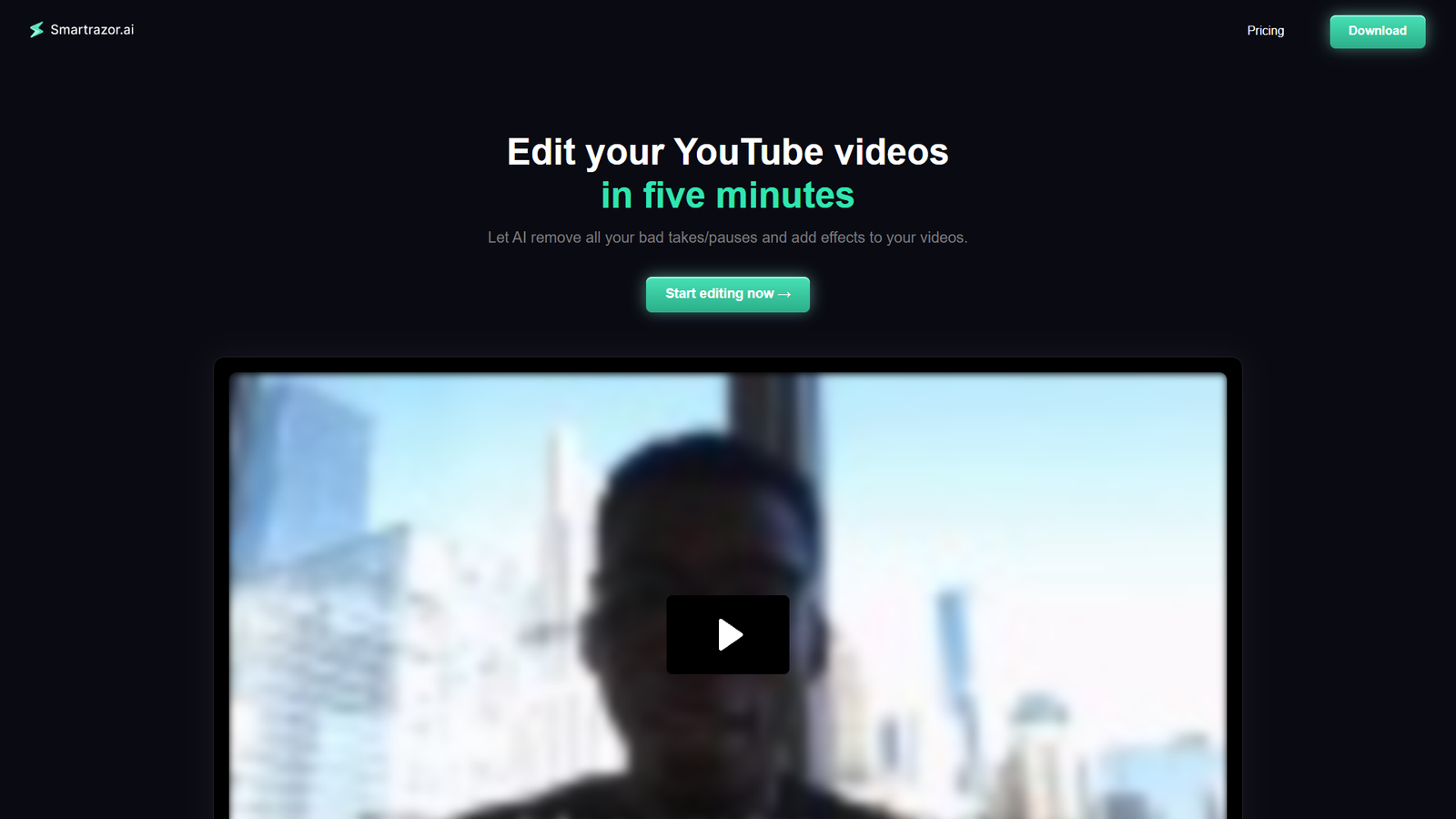 Smartrazor — интерфейс нейросети Smartrazor — интерфейс нейросети