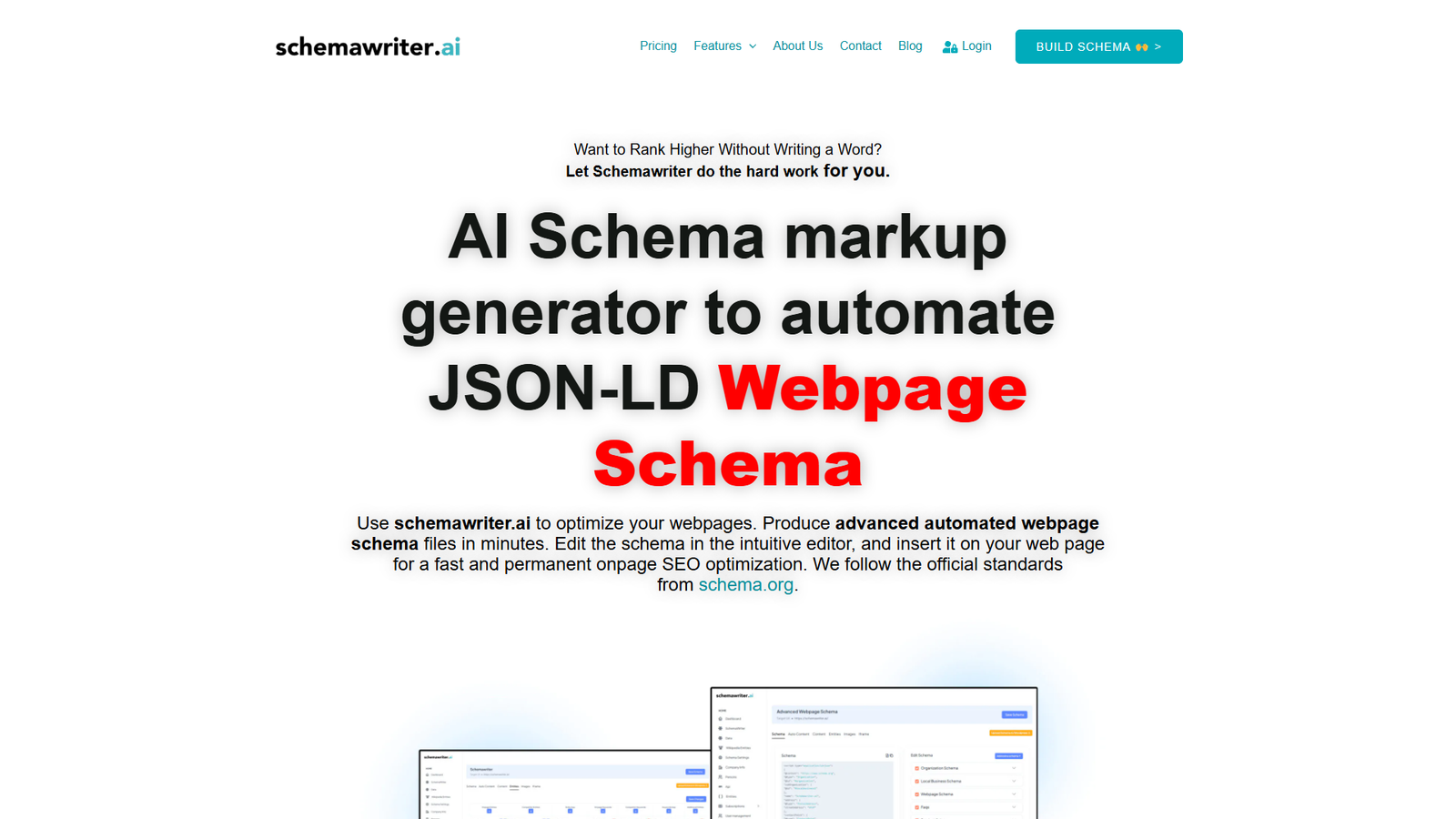Schemawriter.ai — интерфейс нейросети Schemawriter.ai — интерфейс нейросети