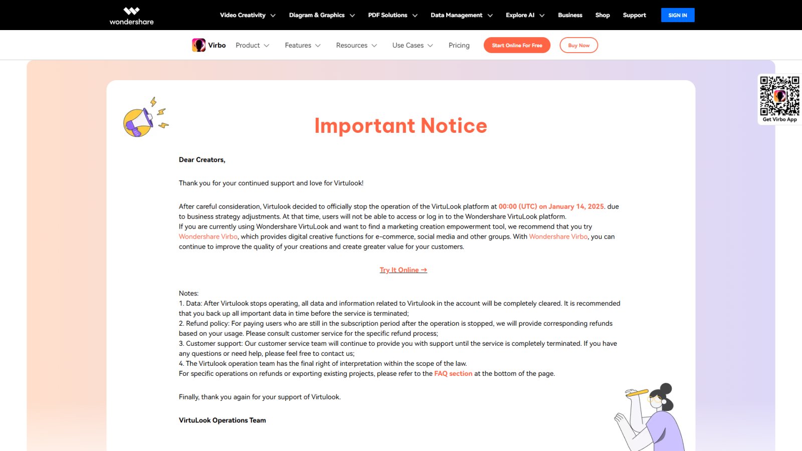Wondershare VirtuLook нейросеть Главная страница Wondershare VirtuLook нейросеть Главная страница