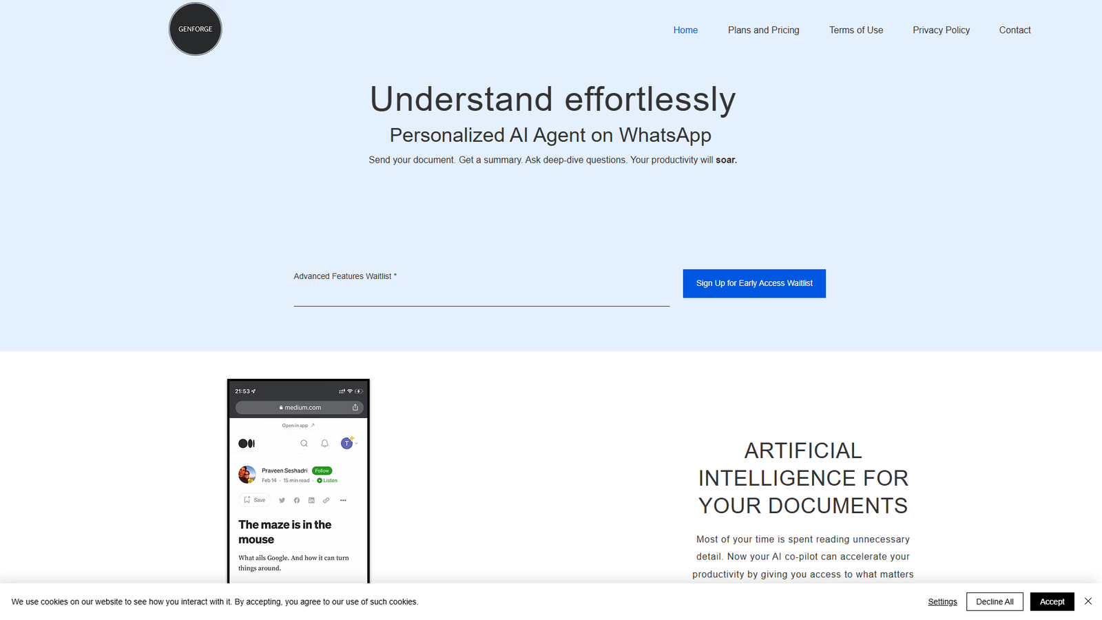 GenForge — интерфейс нейросети GenForge — интерфейс нейросети