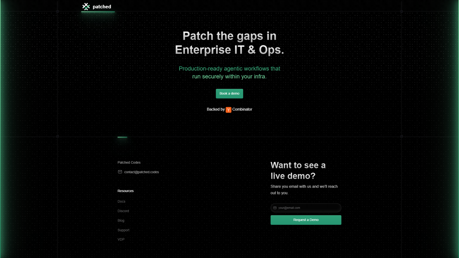 Patched — интерфейс нейросети Patched — интерфейс нейросети