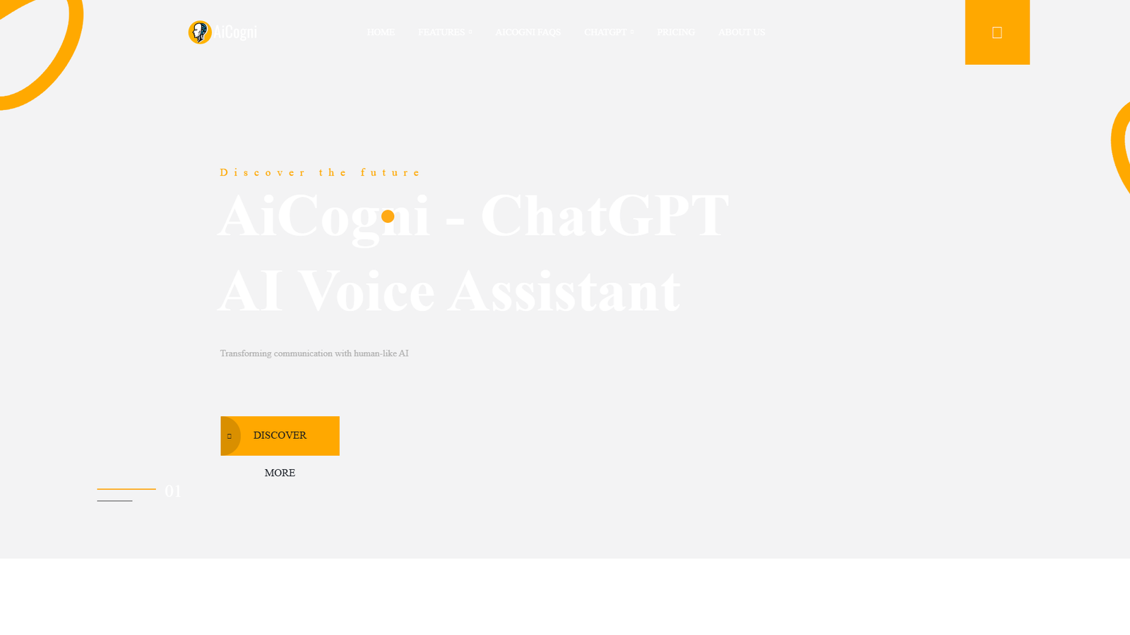 AiCogni ChatGPT Voice AI Assistant — интерфейс нейросети AiCogni ChatGPT Voice AI Assistant — интерфейс нейросети