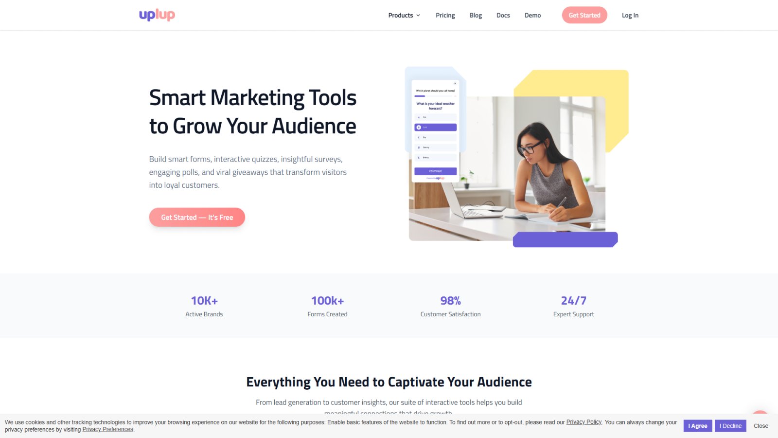 Uplup нейросеть Главная страница