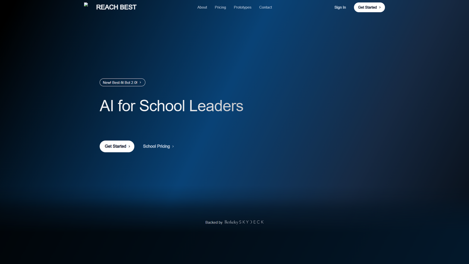 Reach Best — интерфейс нейросети Reach Best — интерфейс нейросети