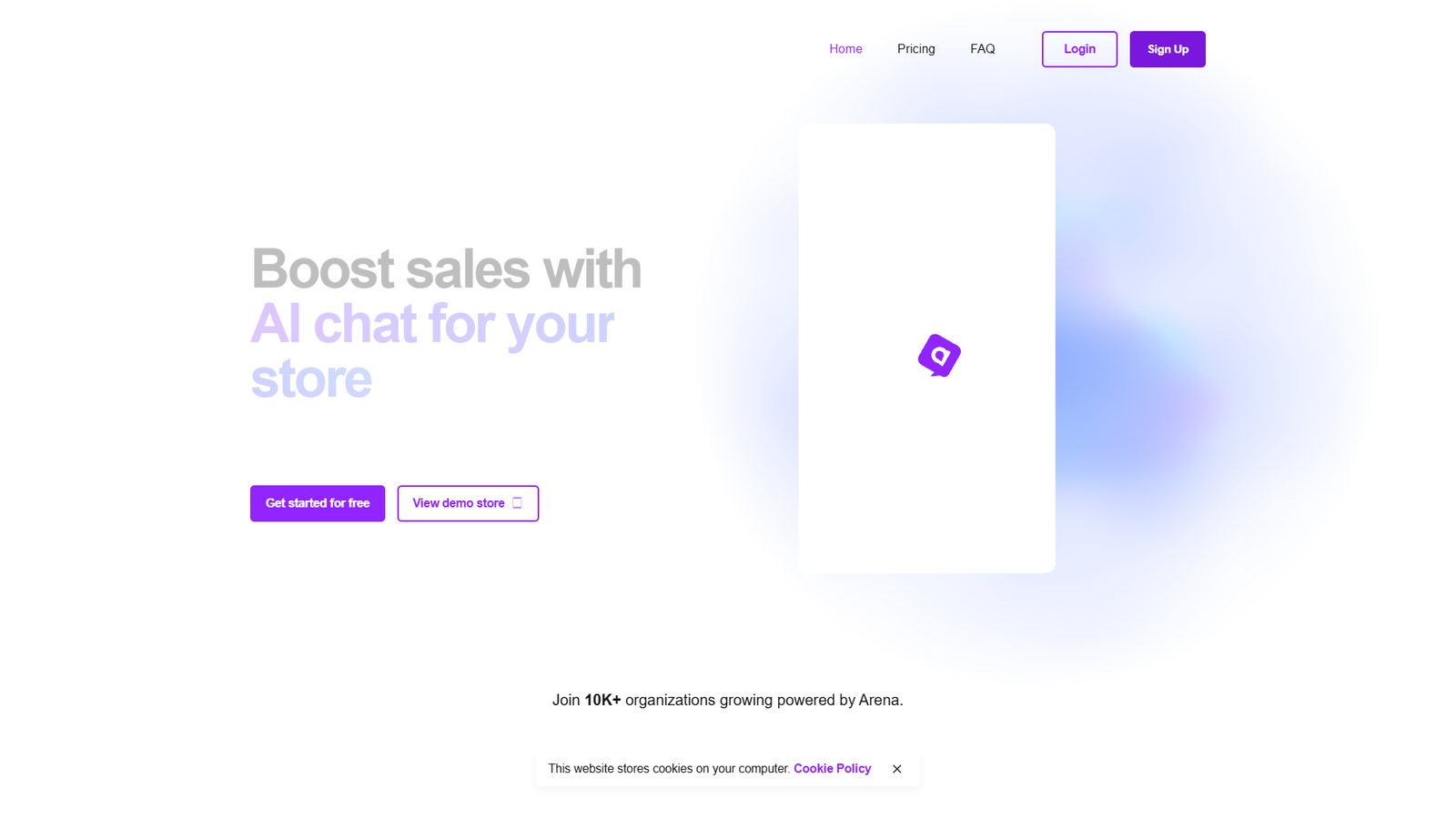Arena Chat — интерфейс нейросети Arena Chat — интерфейс нейросети