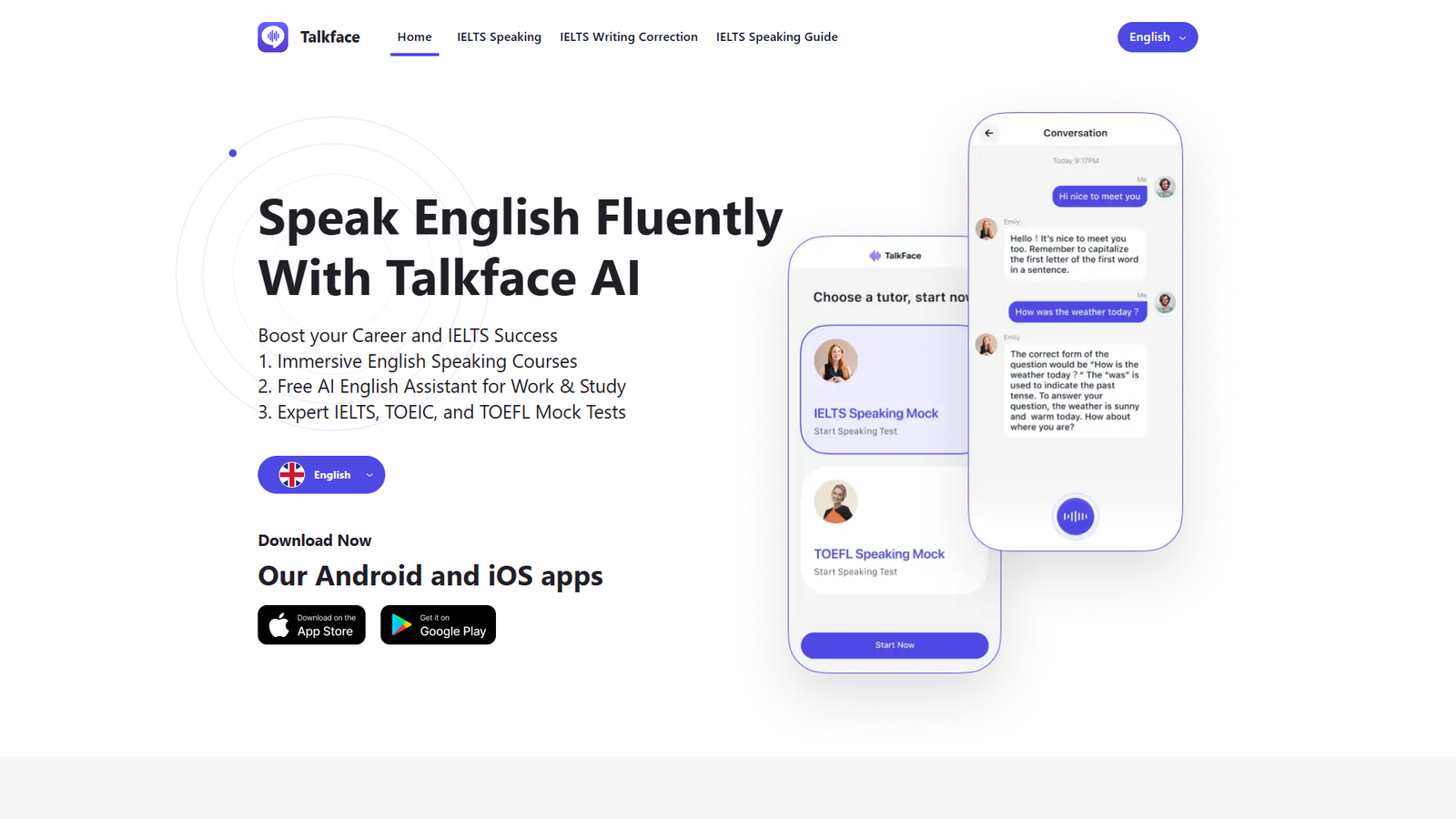 Talkface — интерфейс нейросети Talkface — интерфейс нейросети