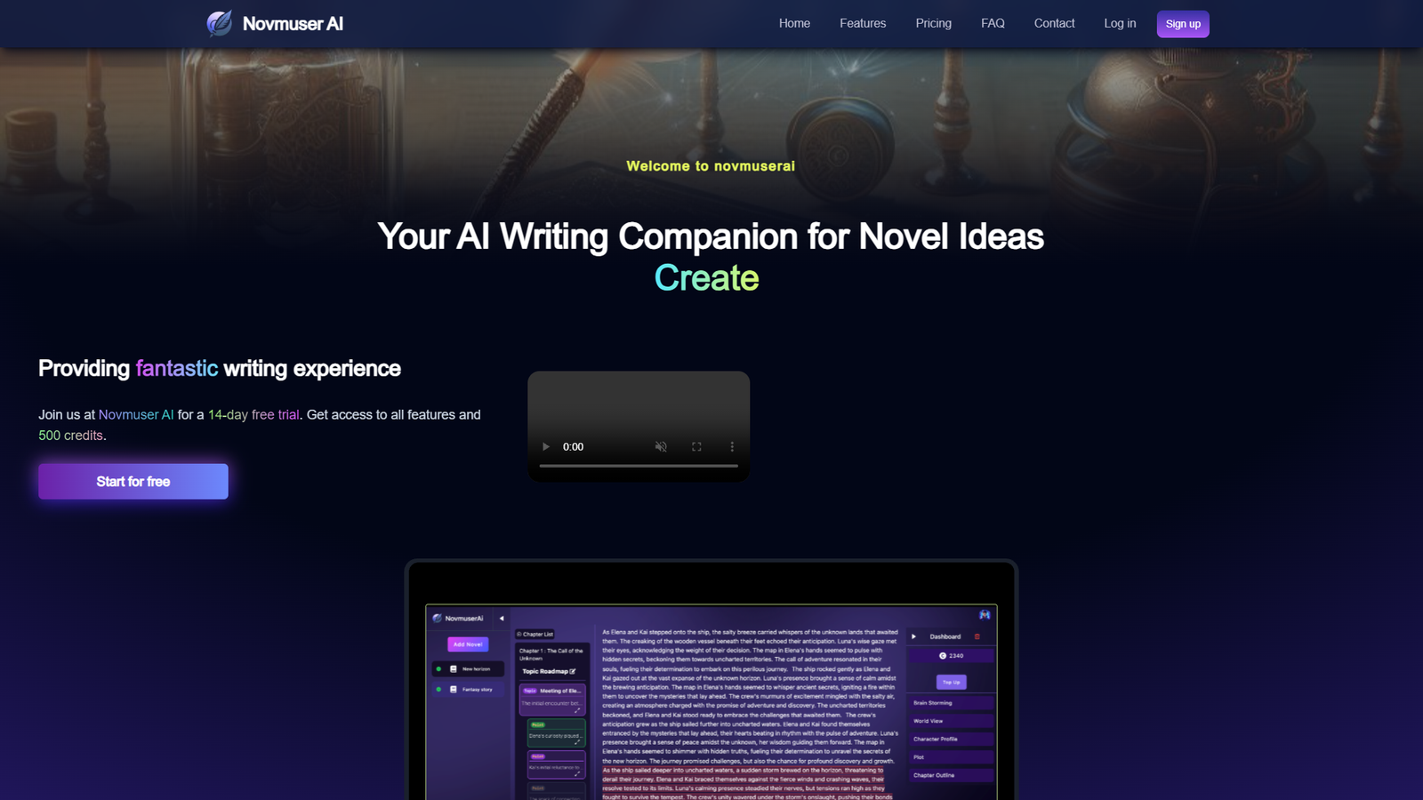 Novmuser AI — интерфейс нейросети Novmuser AI — интерфейс нейросети