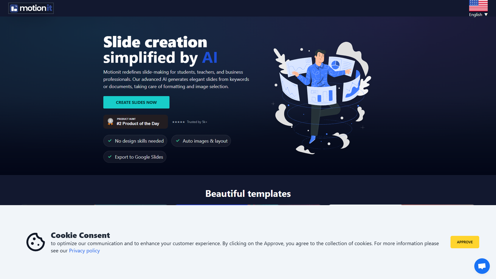 Motionit — интерфейс нейросети Motionit — интерфейс нейросети