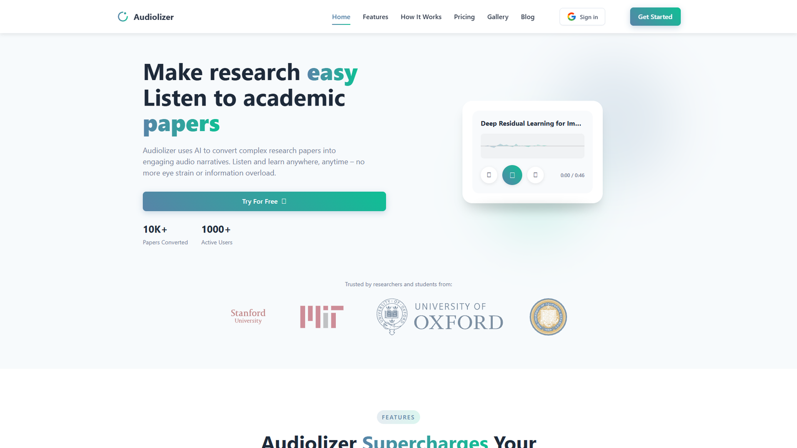 Audiolizer — интерфейс нейросети Audiolizer — интерфейс нейросети