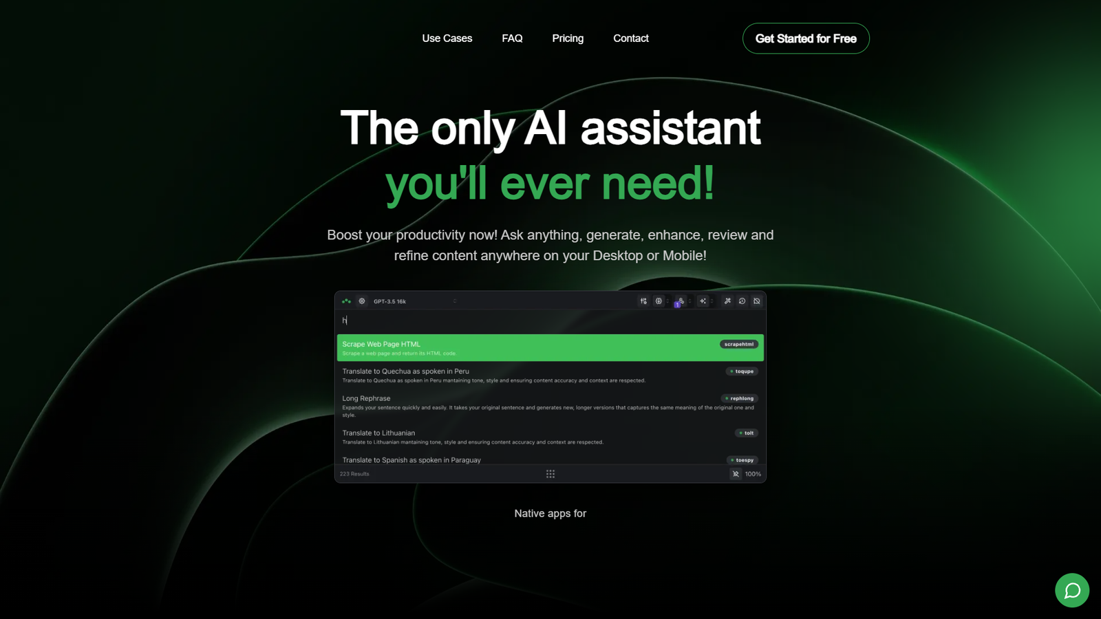 Triplo AI — интерфейс нейросети Triplo AI — интерфейс нейросети