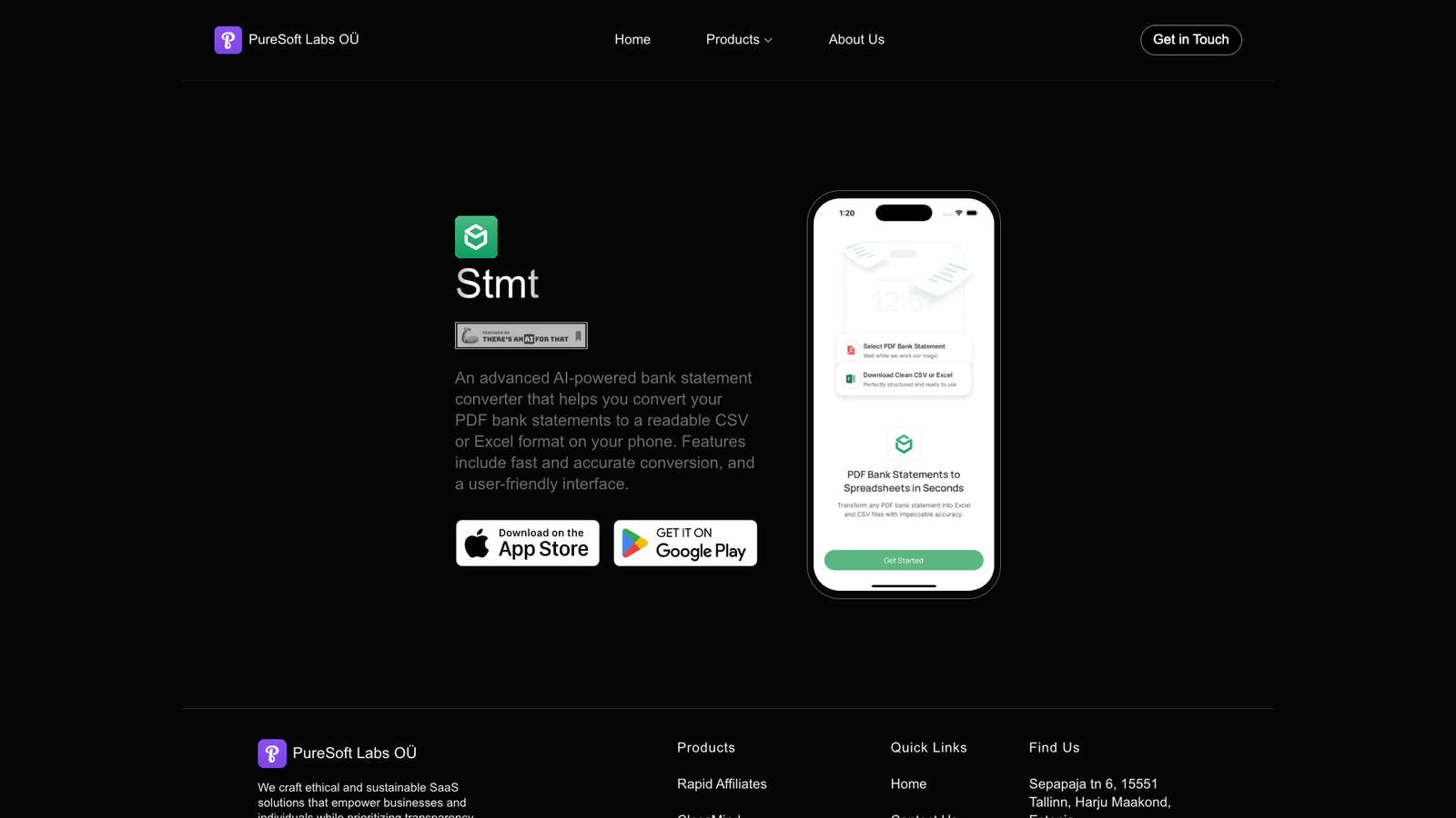 Stmt — интерфейс нейросети Stmt — интерфейс нейросети