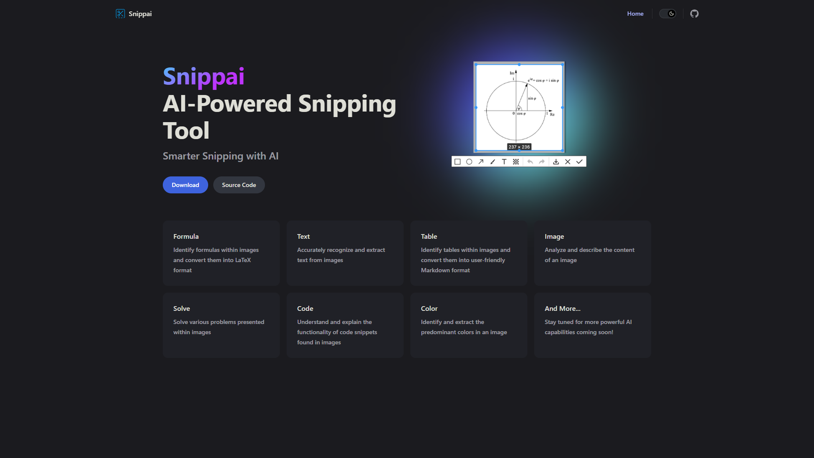 Snippai — интерфейс нейросети Snippai — интерфейс нейросети