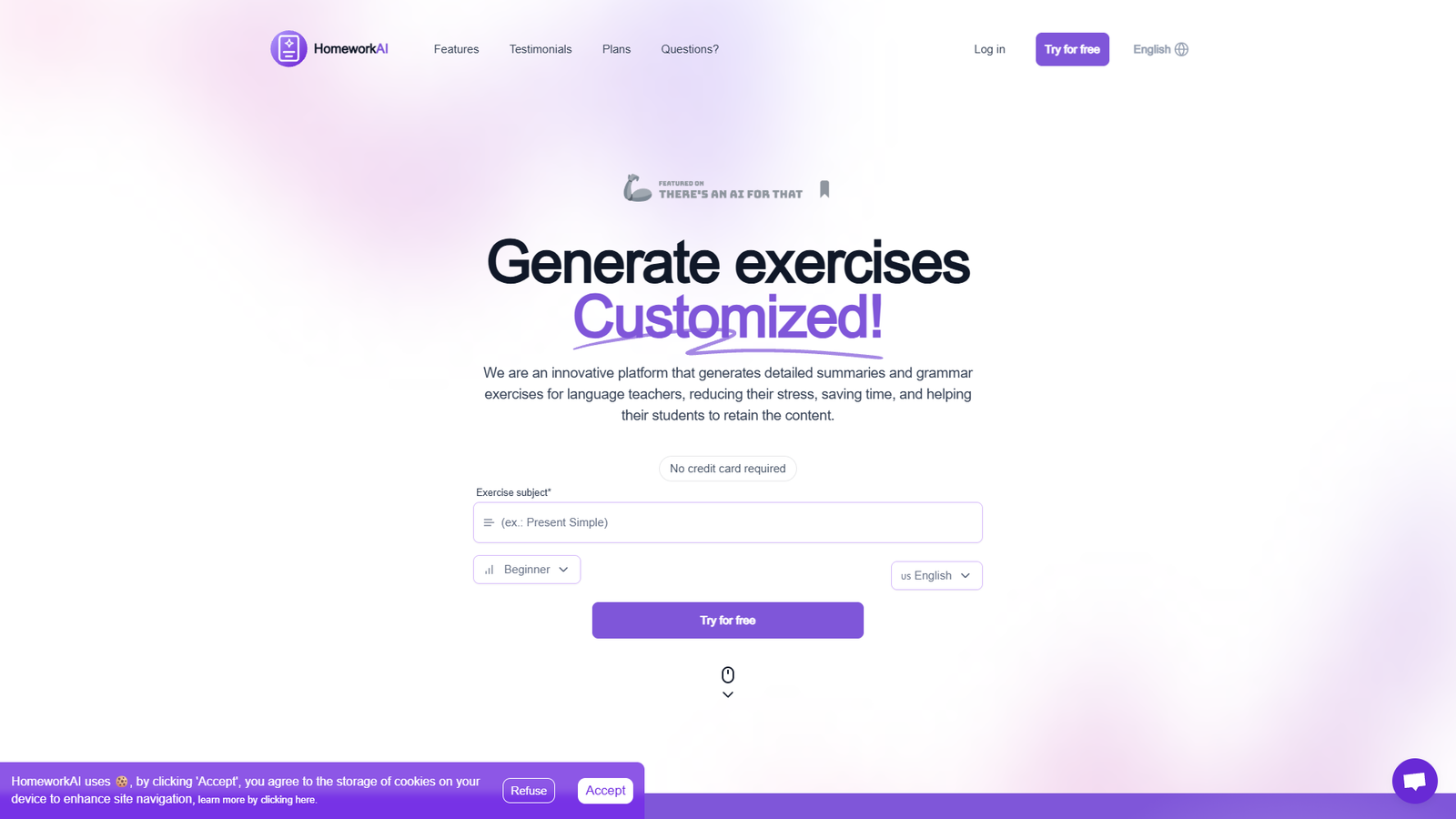 HomeworkAI — интерфейс нейросети HomeworkAI — интерфейс нейросети