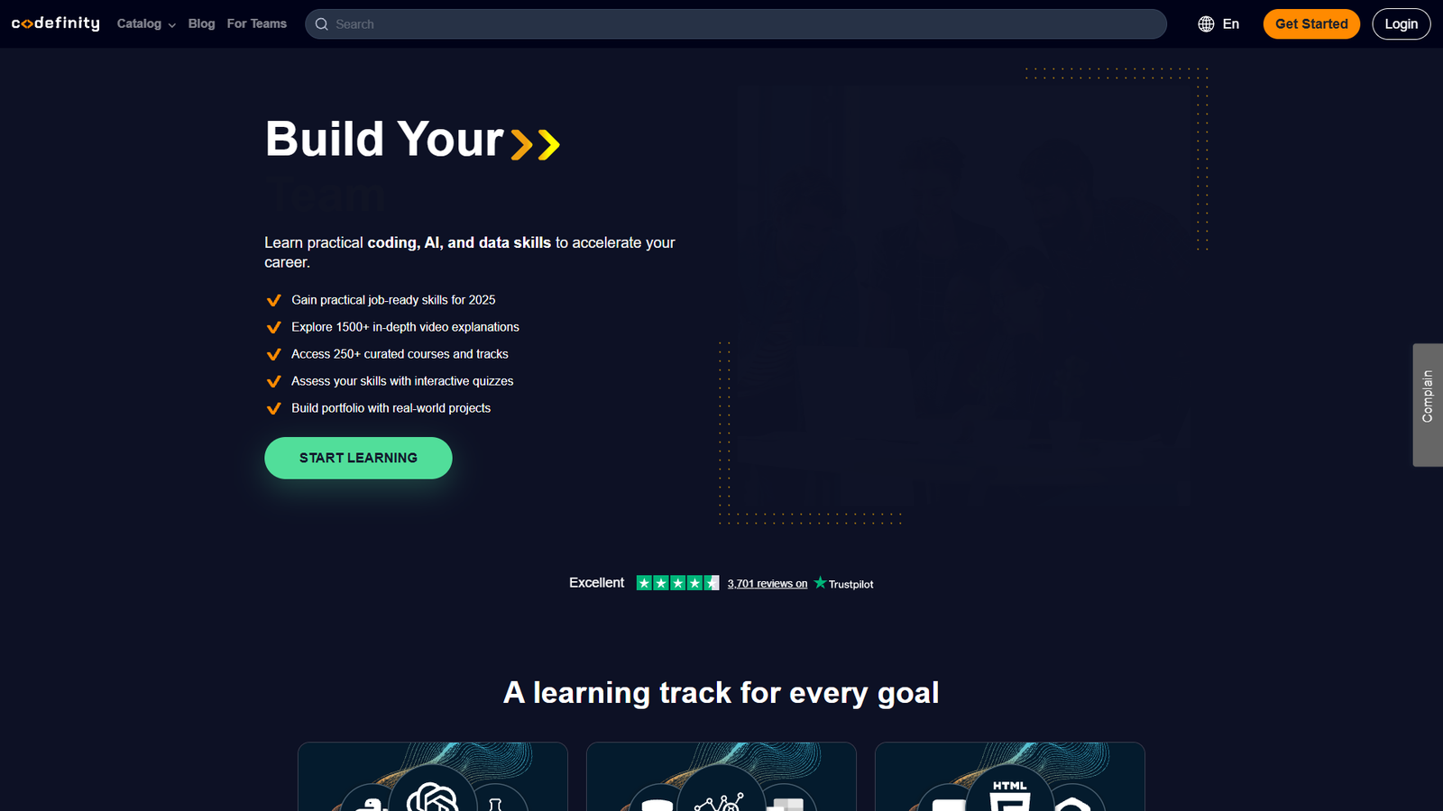 Codefinity — интерфейс нейросети Codefinity — интерфейс нейросети