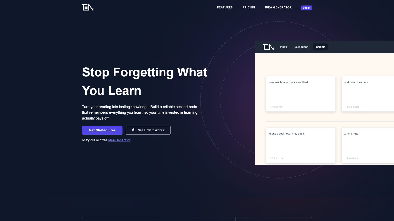 ThinkerNotes — интерфейс нейросети ThinkerNotes — интерфейс нейросети