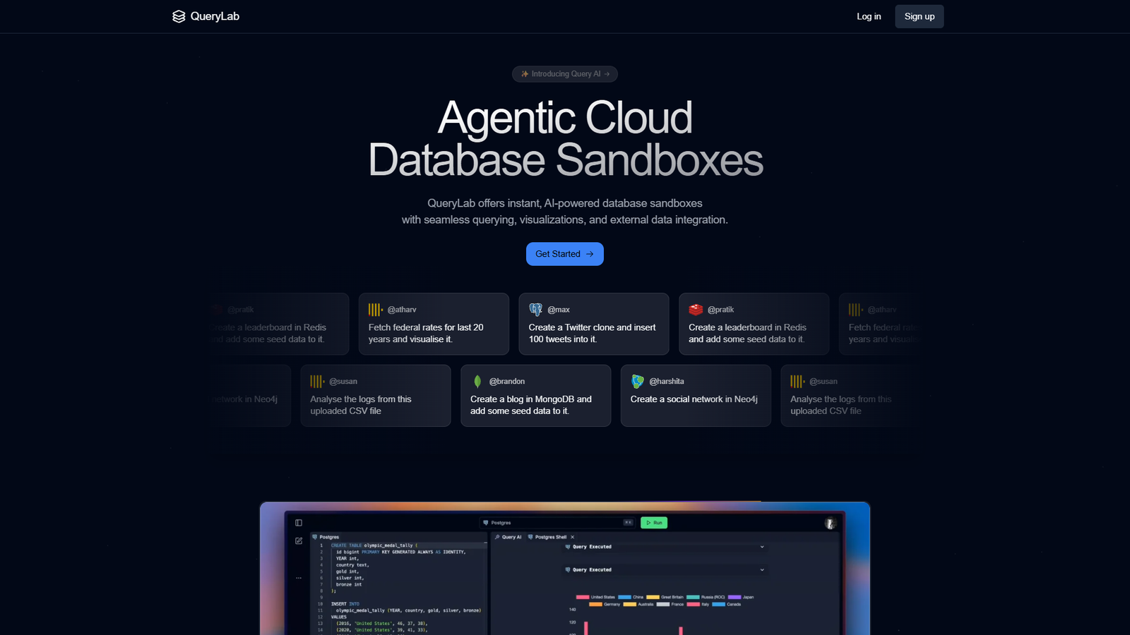 QueryLab — интерфейс нейросети QueryLab — интерфейс нейросети