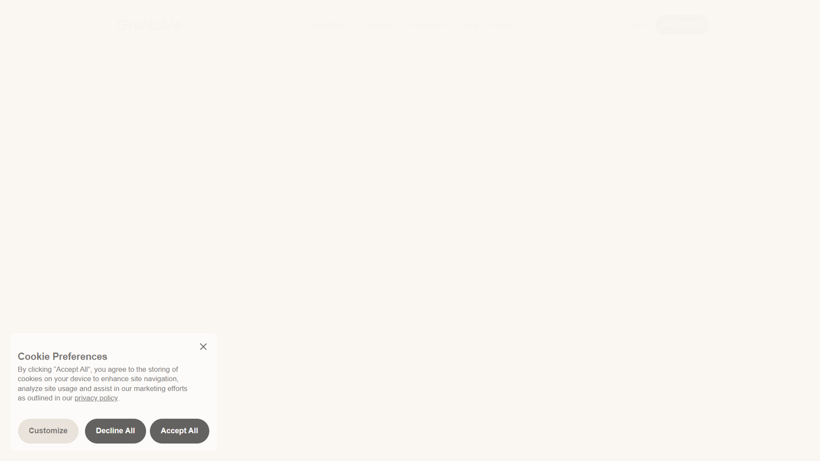 Grantable — интерфейс нейросети Grantable — интерфейс нейросети