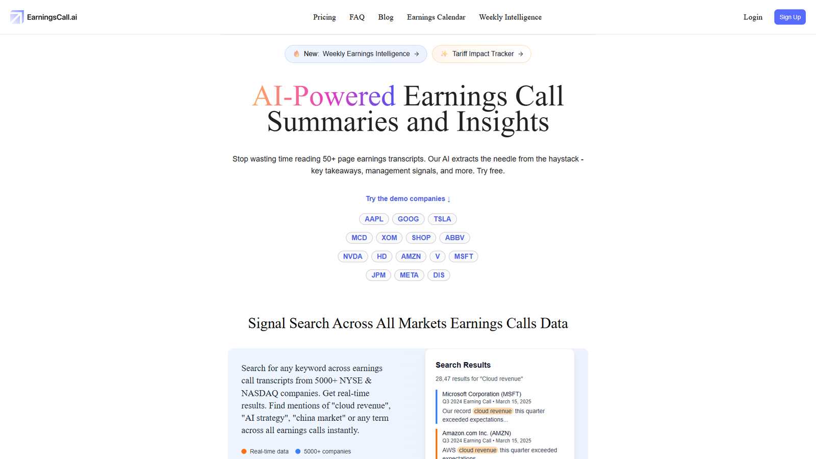 EarningsDigest AI — интерфейс нейросети EarningsDigest AI — интерфейс нейросети