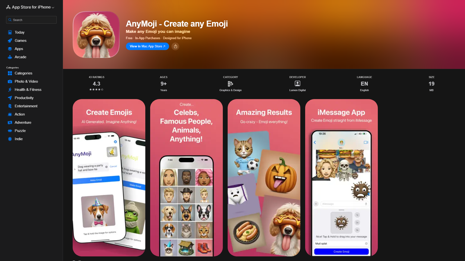 AnyMoji - Create any Emoji — интерфейс нейросети AnyMoji - Create any Emoji — интерфейс нейросети