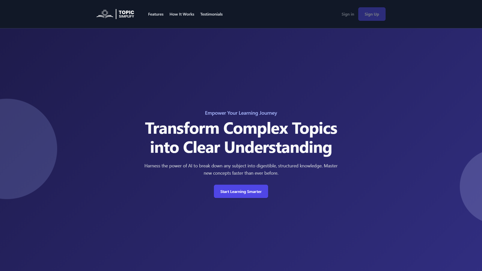 TopicSimplify — интерфейс нейросети TopicSimplify — интерфейс нейросети