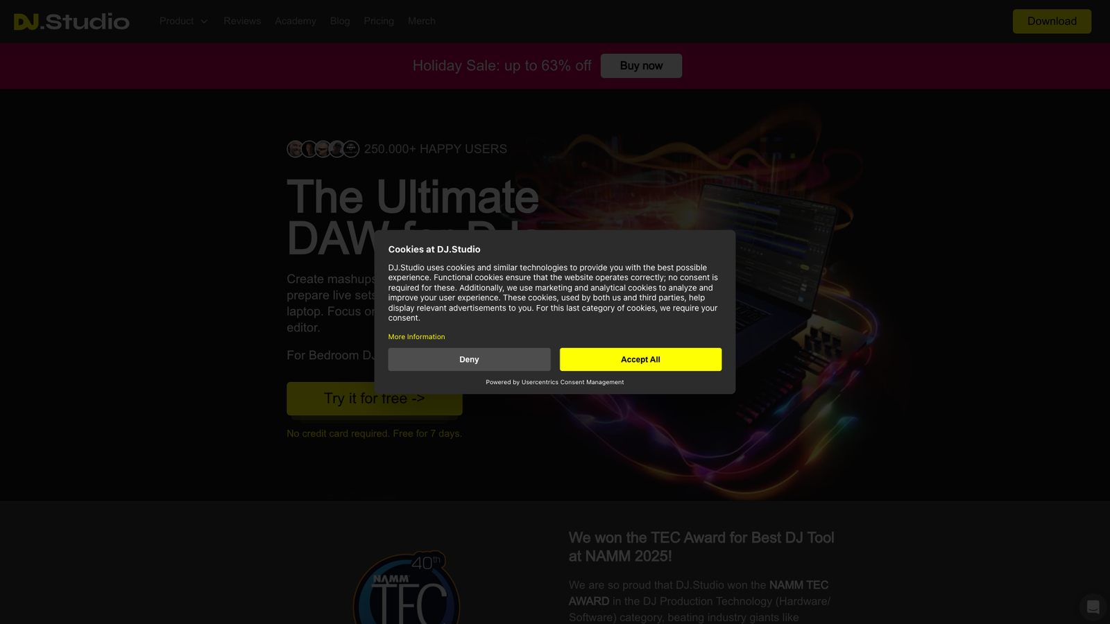 DJ.Studio — интерфейс нейросети DJ.Studio — интерфейс нейросети