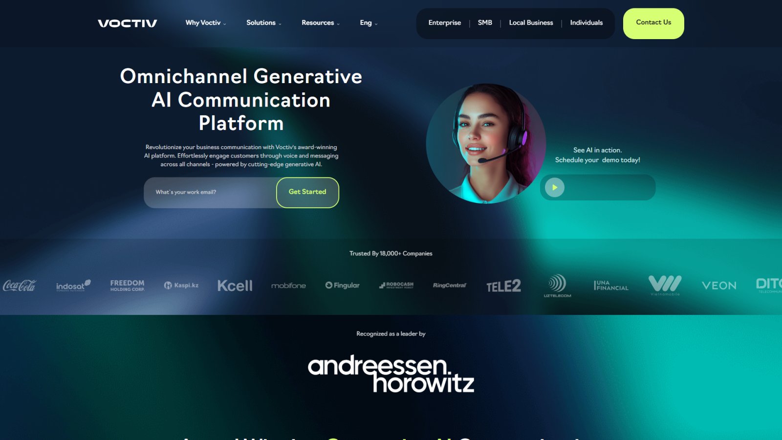 Voctiv нейросеть Главная страница