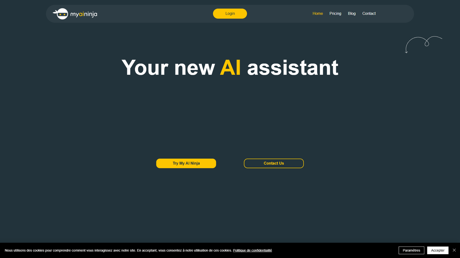 my AI ninja — интерфейс нейросети my AI ninja — интерфейс нейросети