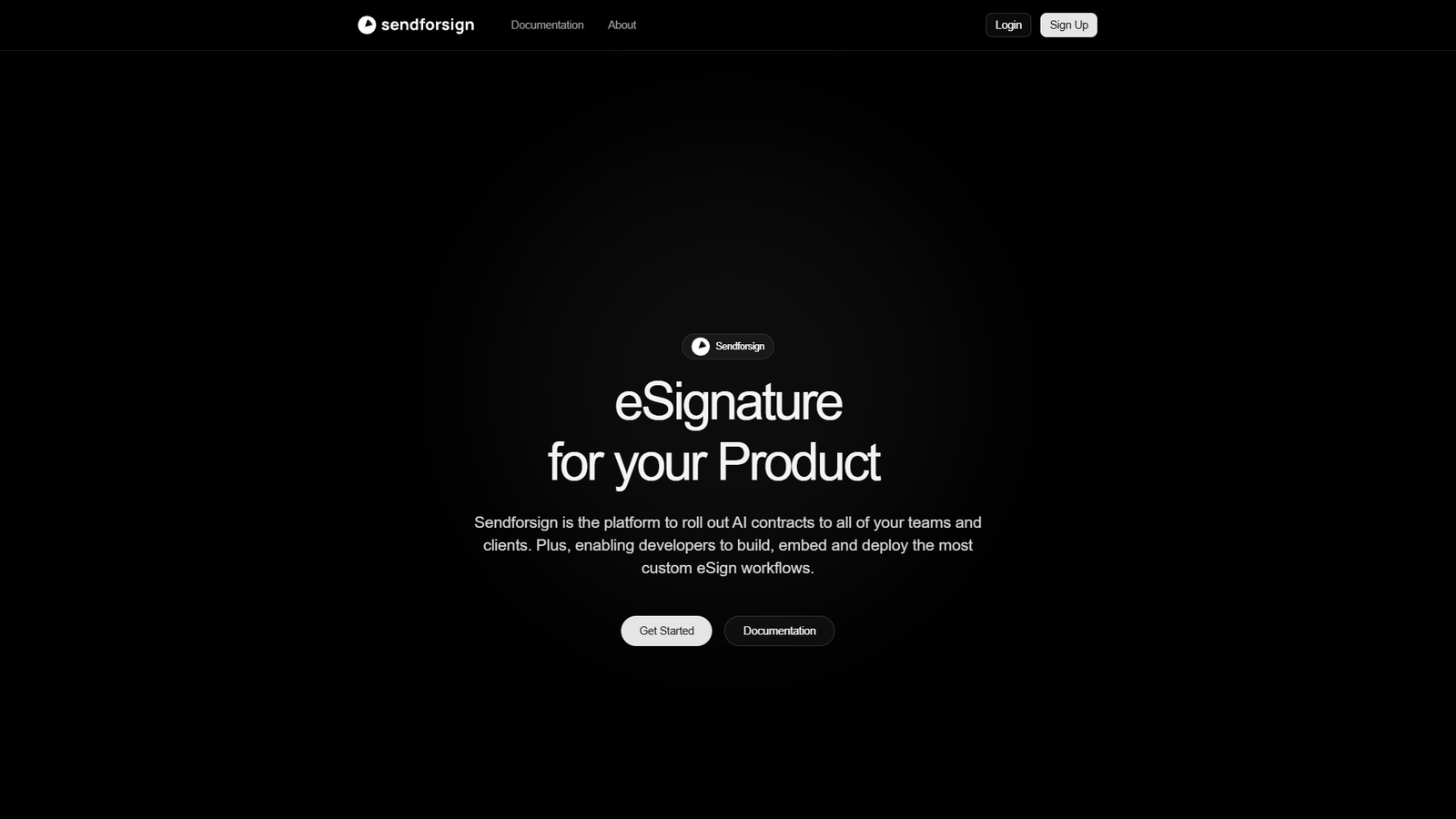 Sendforsign — интерфейс нейросети Sendforsign — интерфейс нейросети