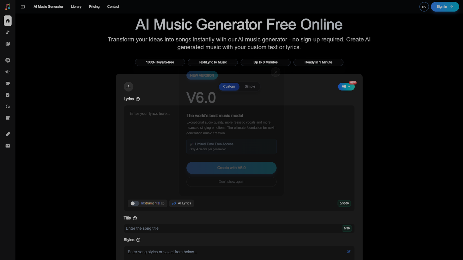 AIMusicGen — интерфейс нейросети AIMusicGen — интерфейс нейросети