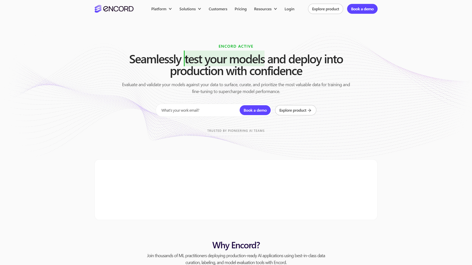 Encord Active — интерфейс нейросети Encord Active — интерфейс нейросети