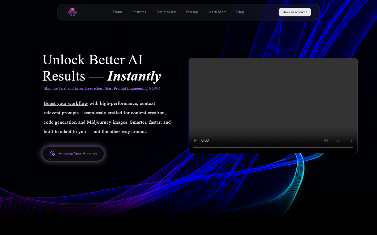 OctiAI — интерфейс нейросети OctiAI — интерфейс нейросети