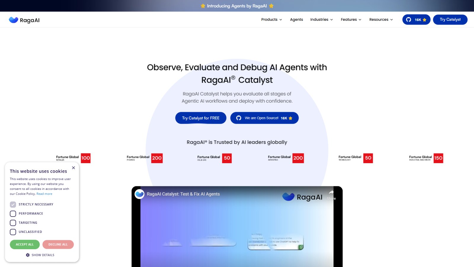 RagaAI Inc. нейросеть Главная страница