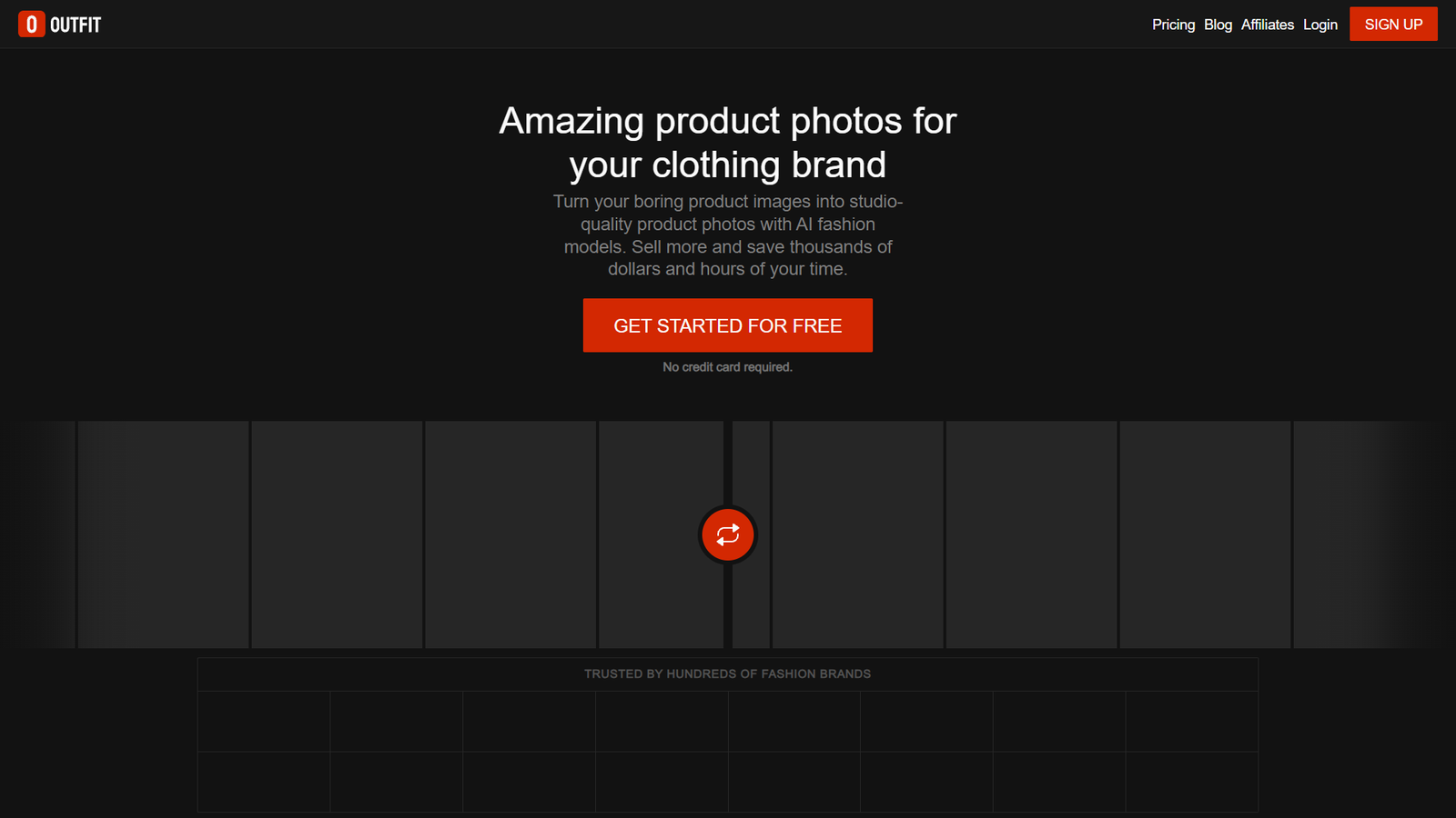 Outfit — интерфейс нейросети Outfit — интерфейс нейросети